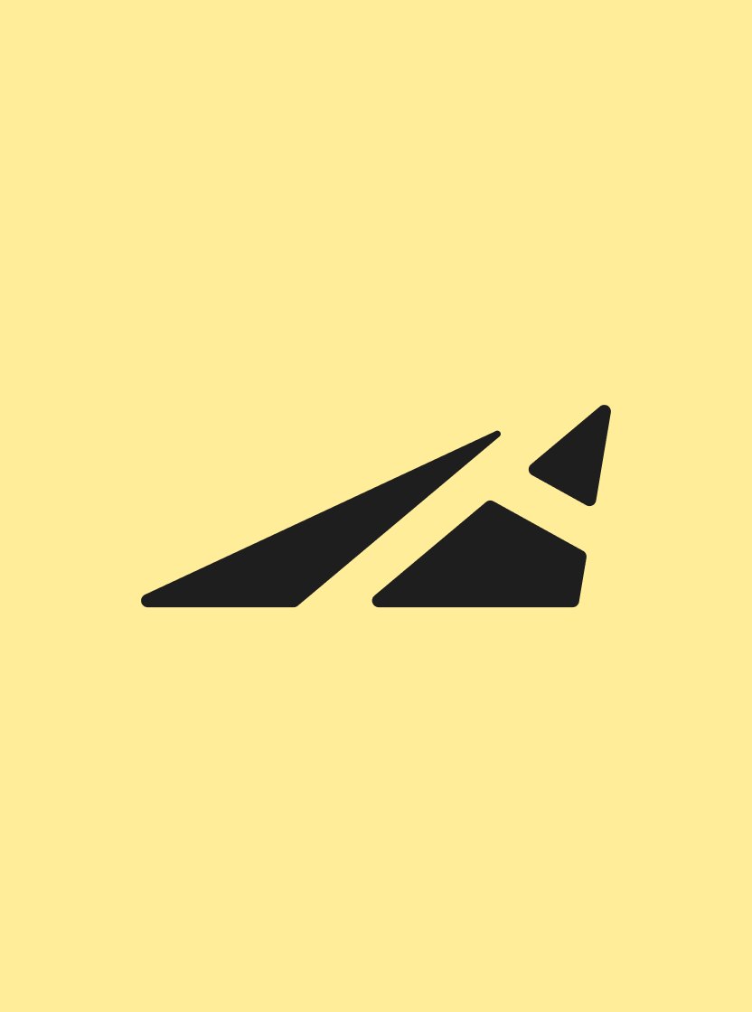 goATC mark in black on beacon yellow
