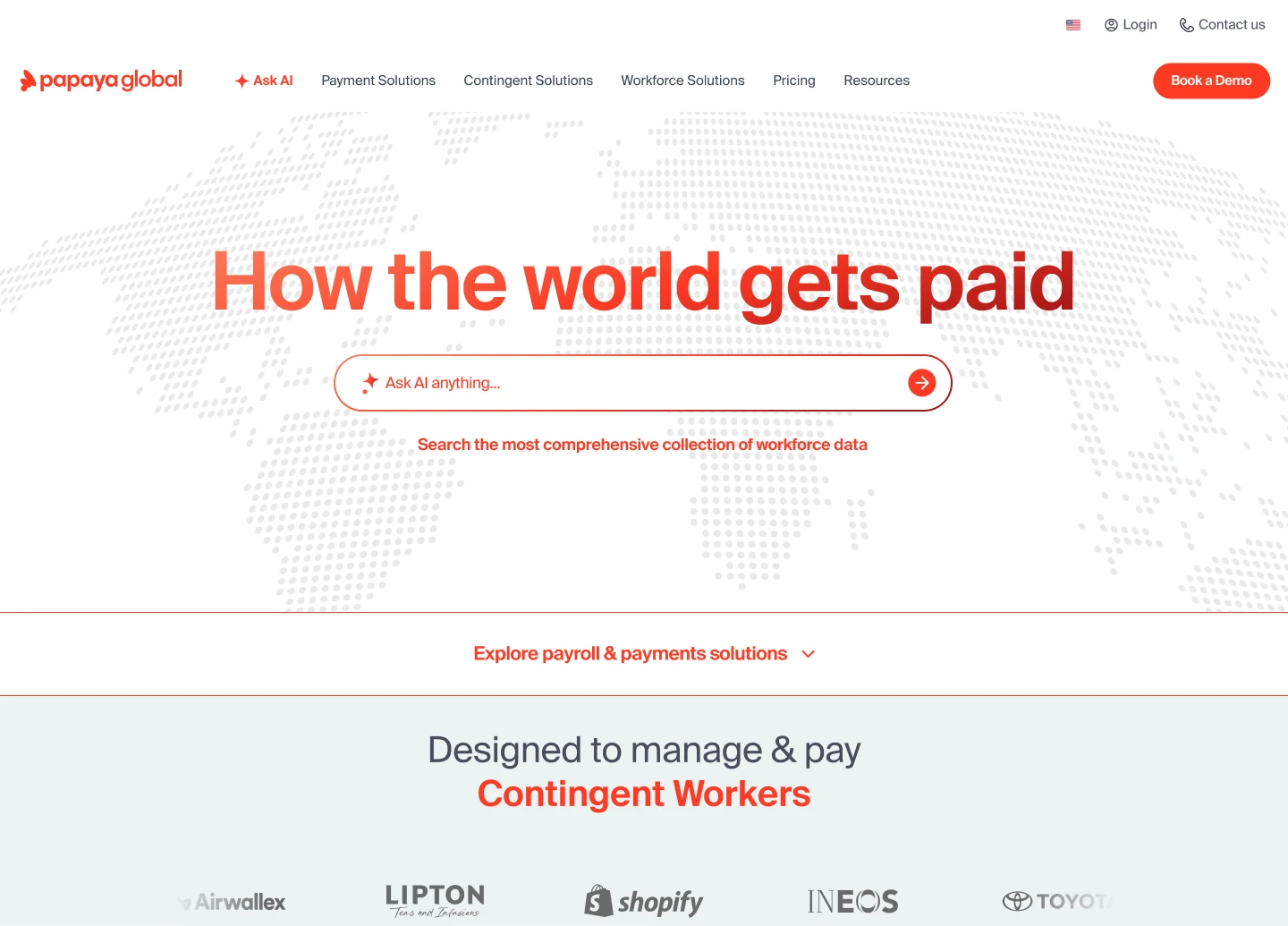 Papaya homepage
