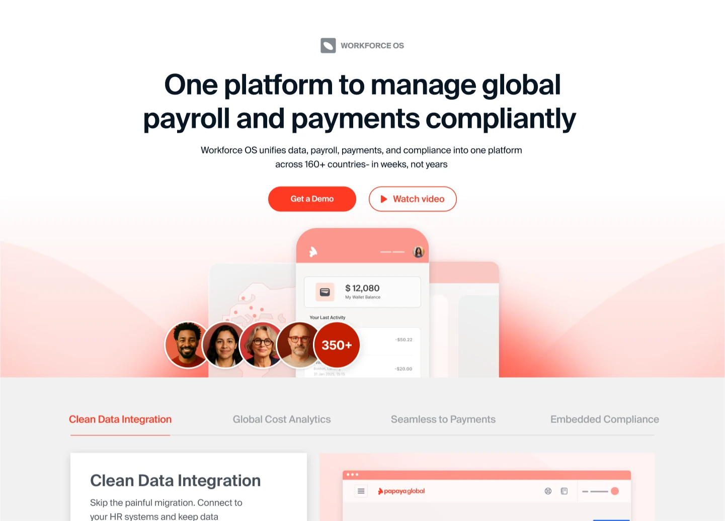 Papaya Workforce OS page