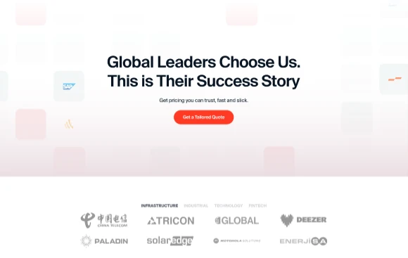 Papaya Clients’ love page
